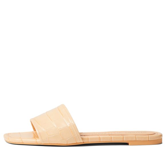 Stuart Weitzman Summer Slide Sandal Mango 6 B - Picture 1 of 1